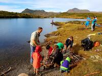 Préparation du feu de camp Préparation du feu de camp