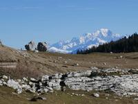 Deux gros cailloux ont démaroulé depuis le sommet du Mont-Blanc Deux gros cailloux ont démaroulé depuis le sommet du Mont-Blanc